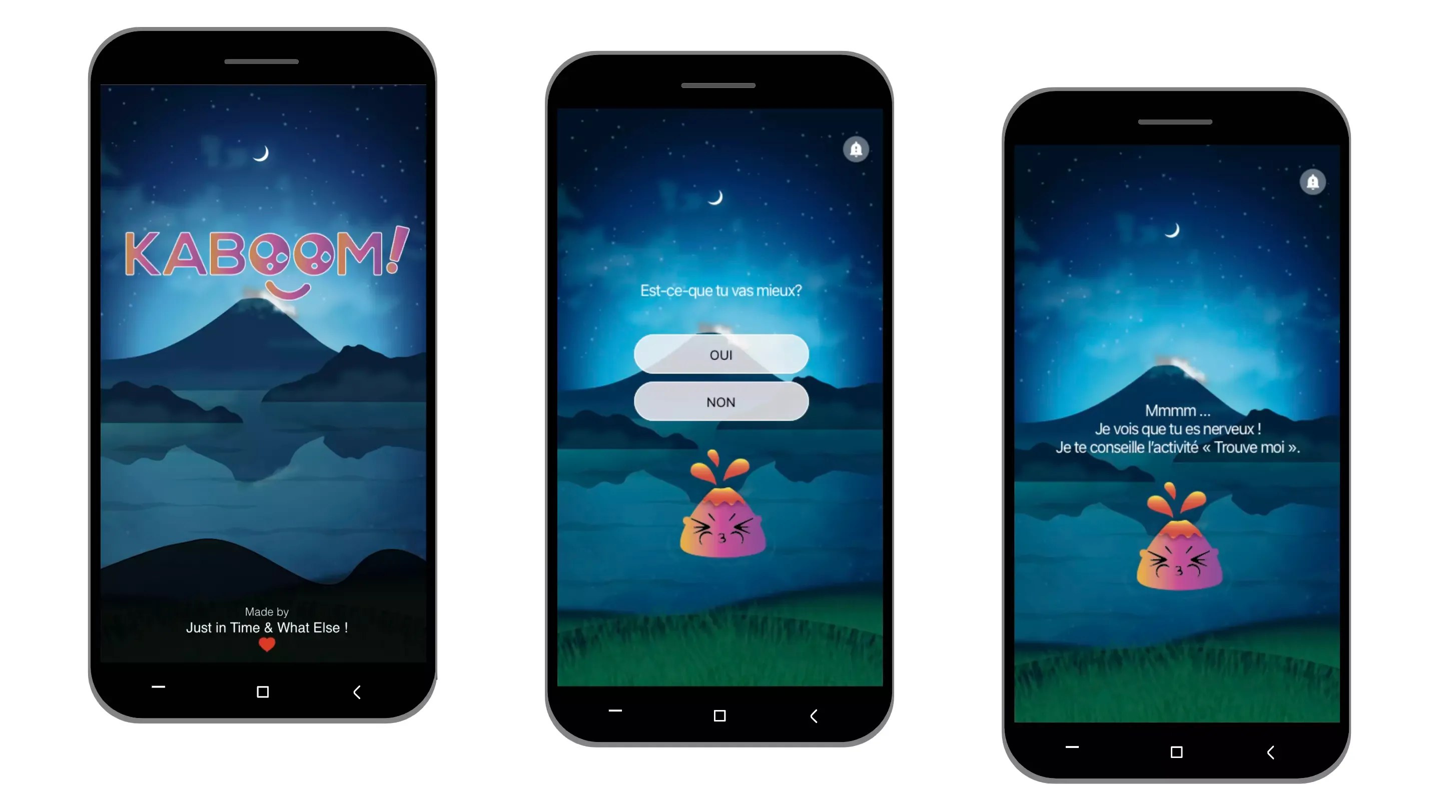 Prototype avant tests utilisateurs